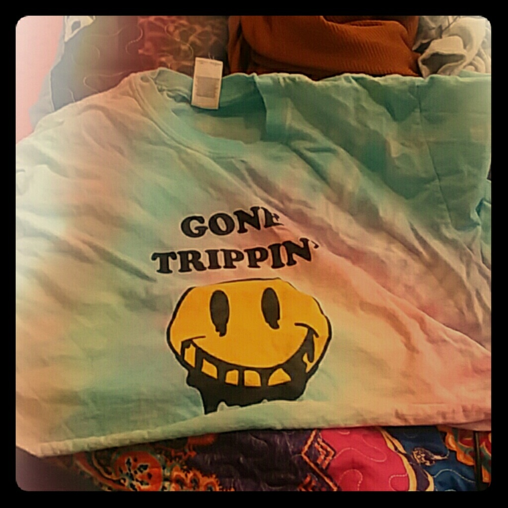 Tie dye croptop